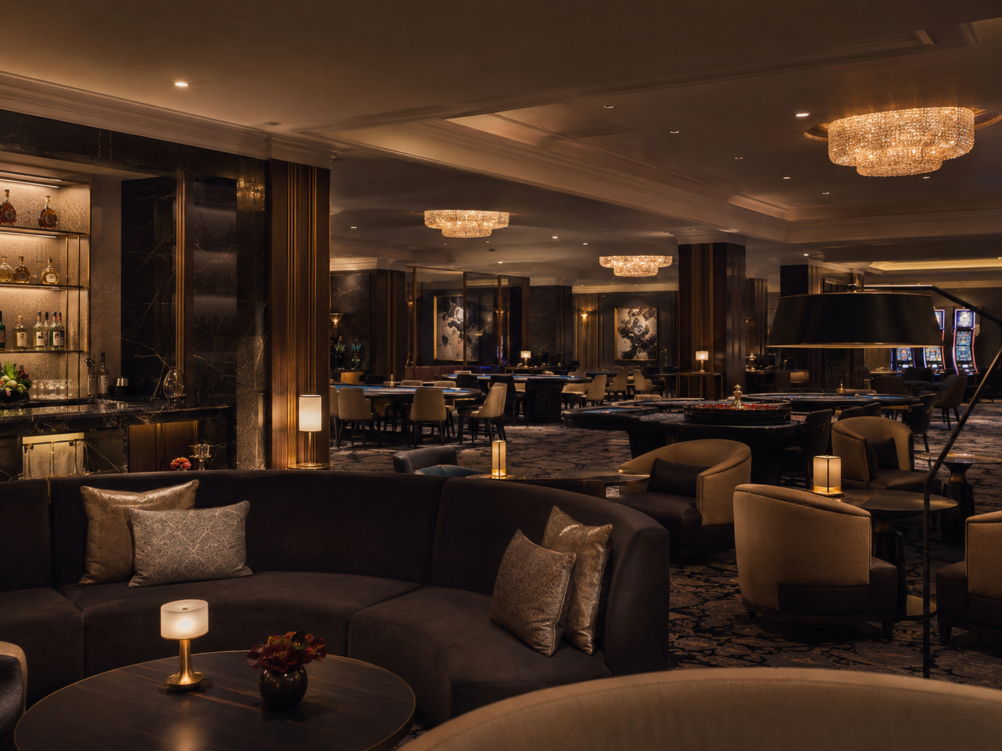 Diszkrét esti lounge hangulat felnőtt vendégeknek